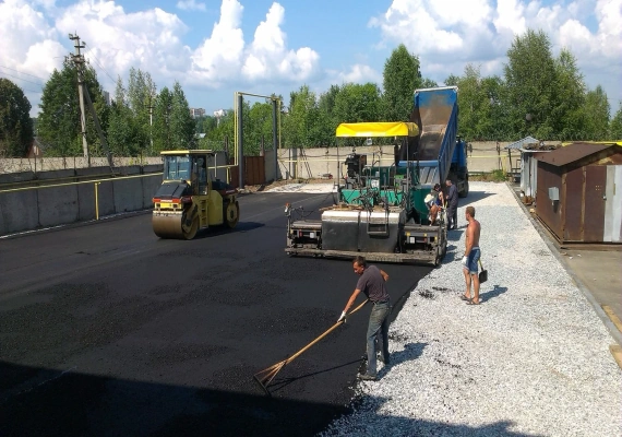 Устройство автодорог в Жилево и Ступинском районе